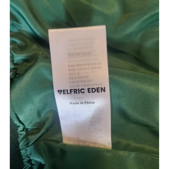 Elfric Eden Varsity Jacket Baseball Vintage Design Hip Hop Mens Small‎ NEW NWOT - Picture 11 of 16